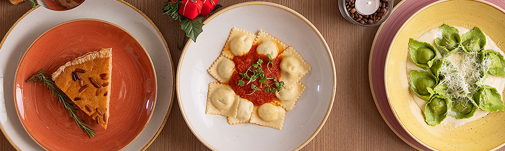 </br>Natal e Ano Novo com sabor de casa italiana.